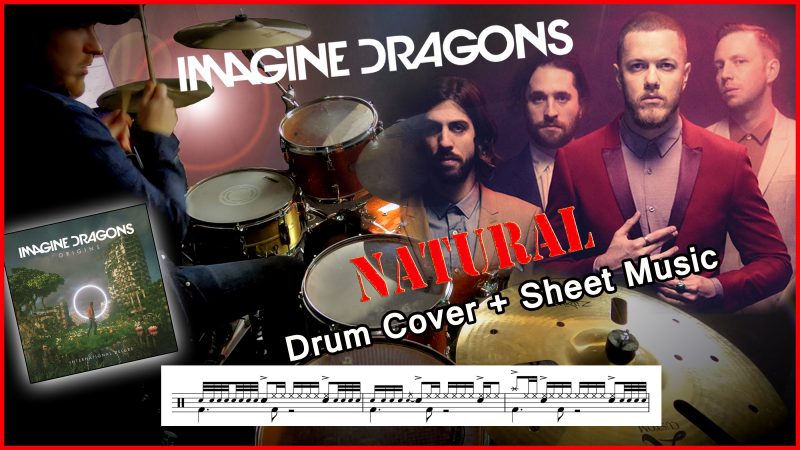Natural Imagine Dragons Drum transcription PDF- Partition batterie PDF Natural Imagine Dragons