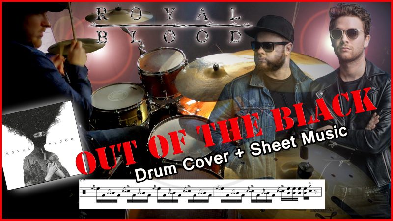 Out Of The Black Drum transcription PDF - Partition batterie PDF Royal Blood Out Of The Black